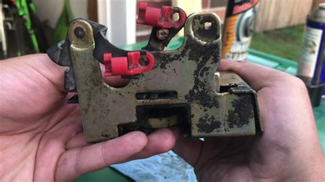 Replacing junction box to fix door locking problem 